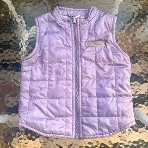 OshKosh B'gosh Light Purple Quilted vest